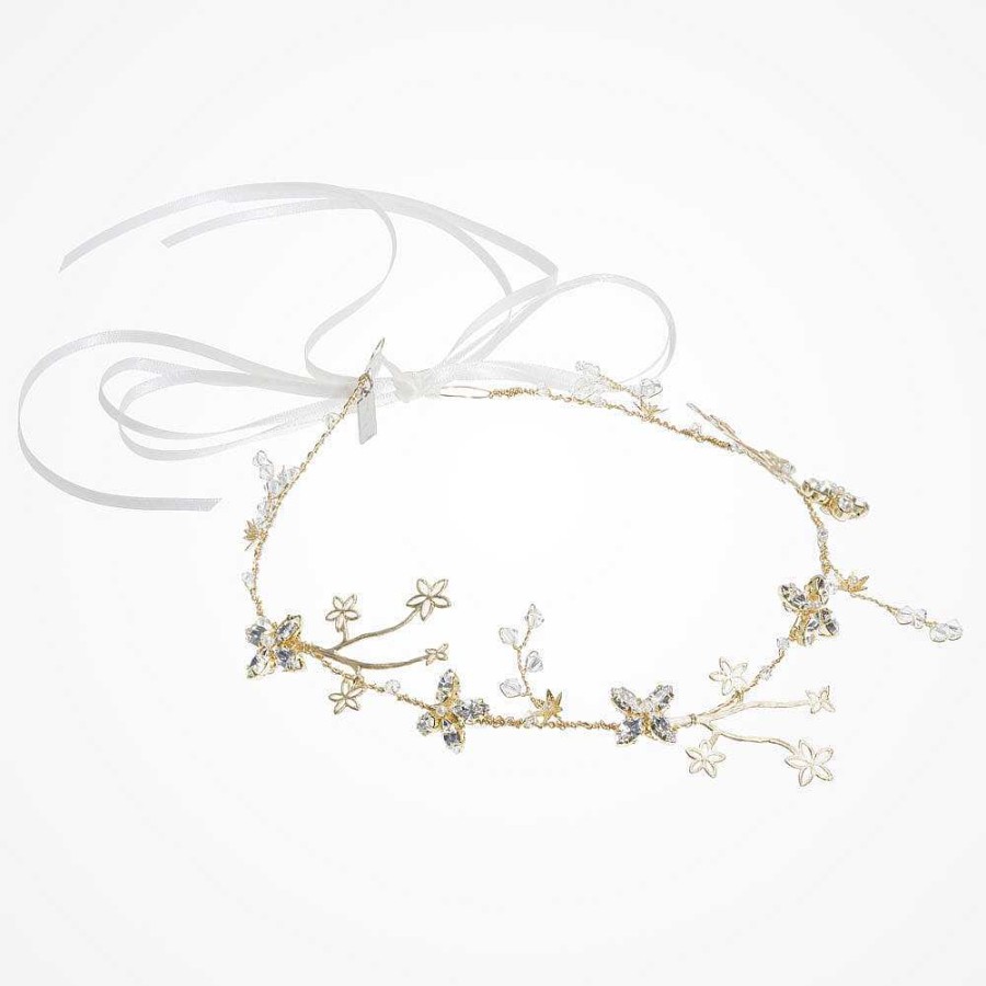 Wedding Hair Accessorieswedding Hair Accessories Laurel Lime | Stardust Pearl And Crystal Hair Vine