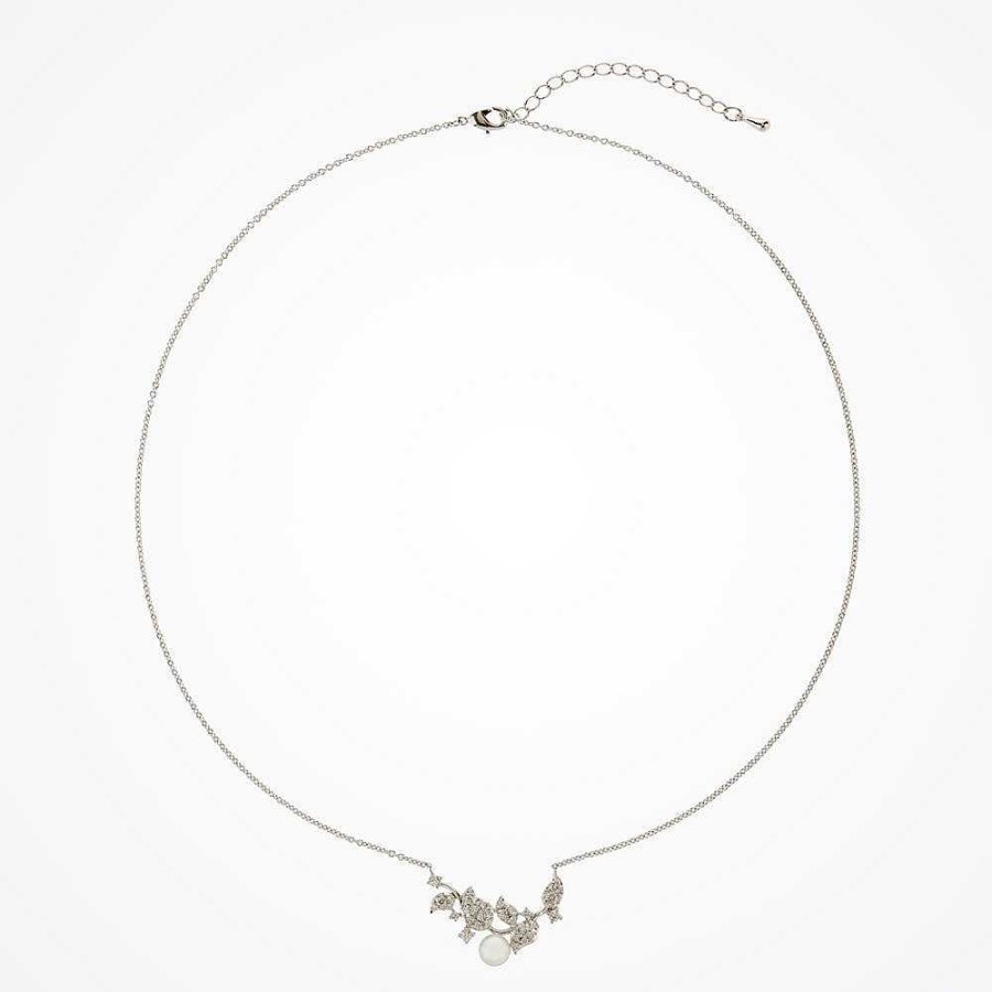 Wedding Jewellerywedding Jewellery Ivory & Co | Aphrodite Crystal And Pearl Necklace