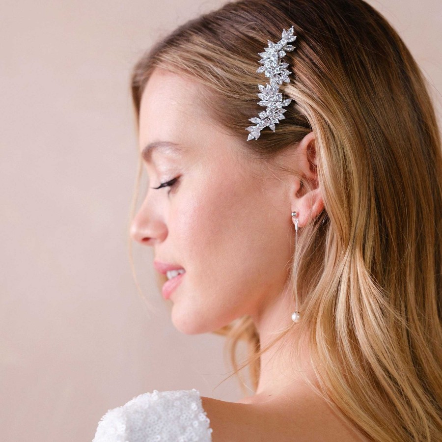 Wedding Hair Accessorieswedding Hair Accessories Stephanie Browne | Kitty Crystal Comb