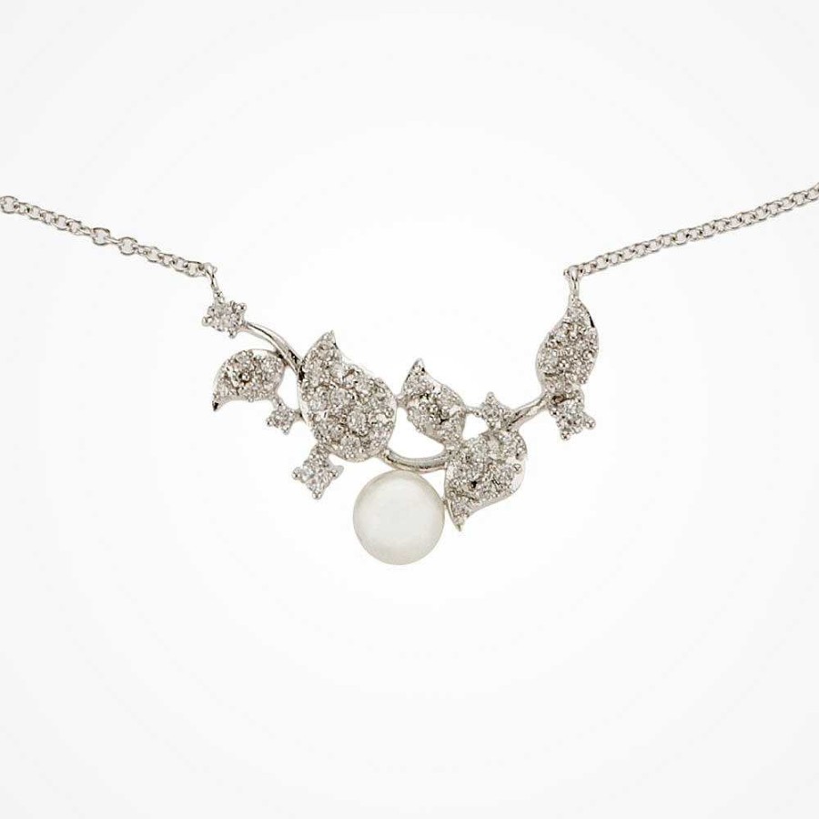 Wedding Jewellerywedding Jewellery Ivory & Co | Aphrodite Crystal And Pearl Necklace