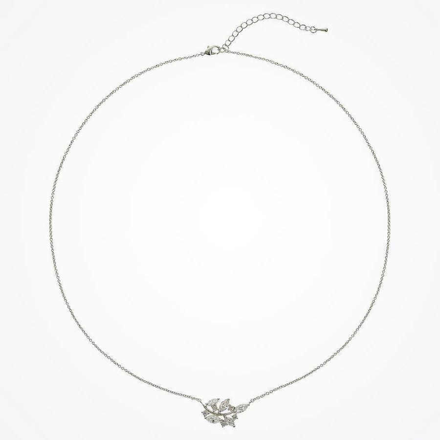 Wedding Jewellerywedding Jewellery Ivory & Co | Cypress Vine Of Leaves Necklace