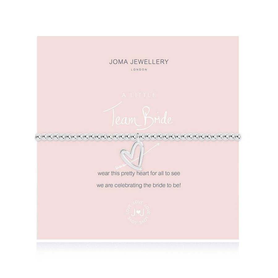 Wedding Jewellerywedding Jewellery Joma Jewellery | A Little 'Team Bride' Bracelet