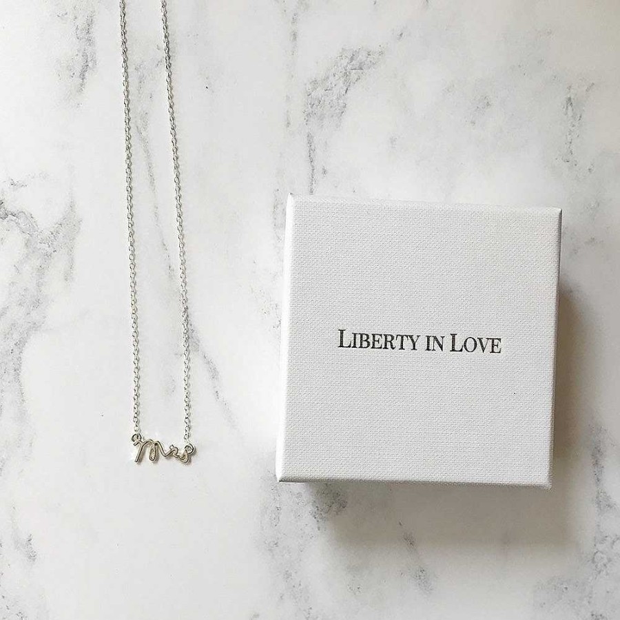 Wedding Jewellerywedding Jewellery Liberty in Love | Mrs' Necklace (Silver)