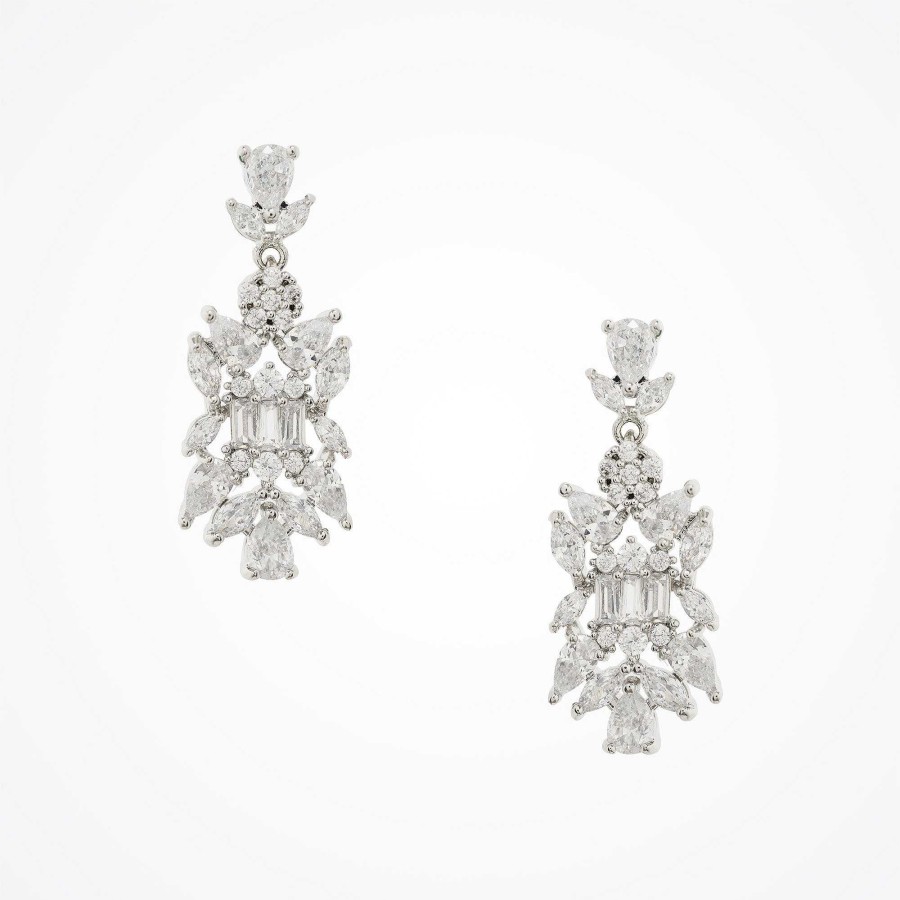 Wedding Jewellerywedding Jewellery Aria | Empress Crystal Drop Earrings