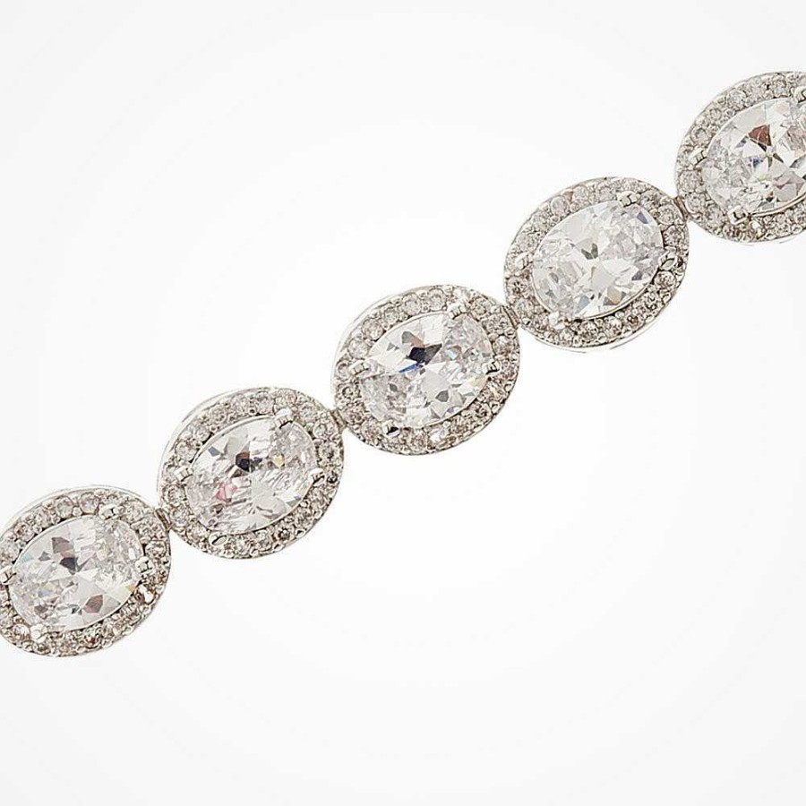 Wedding Jewellerywedding Jewellery Ivory & Co | Bloomsbury Cubic Zirconia Bracelet