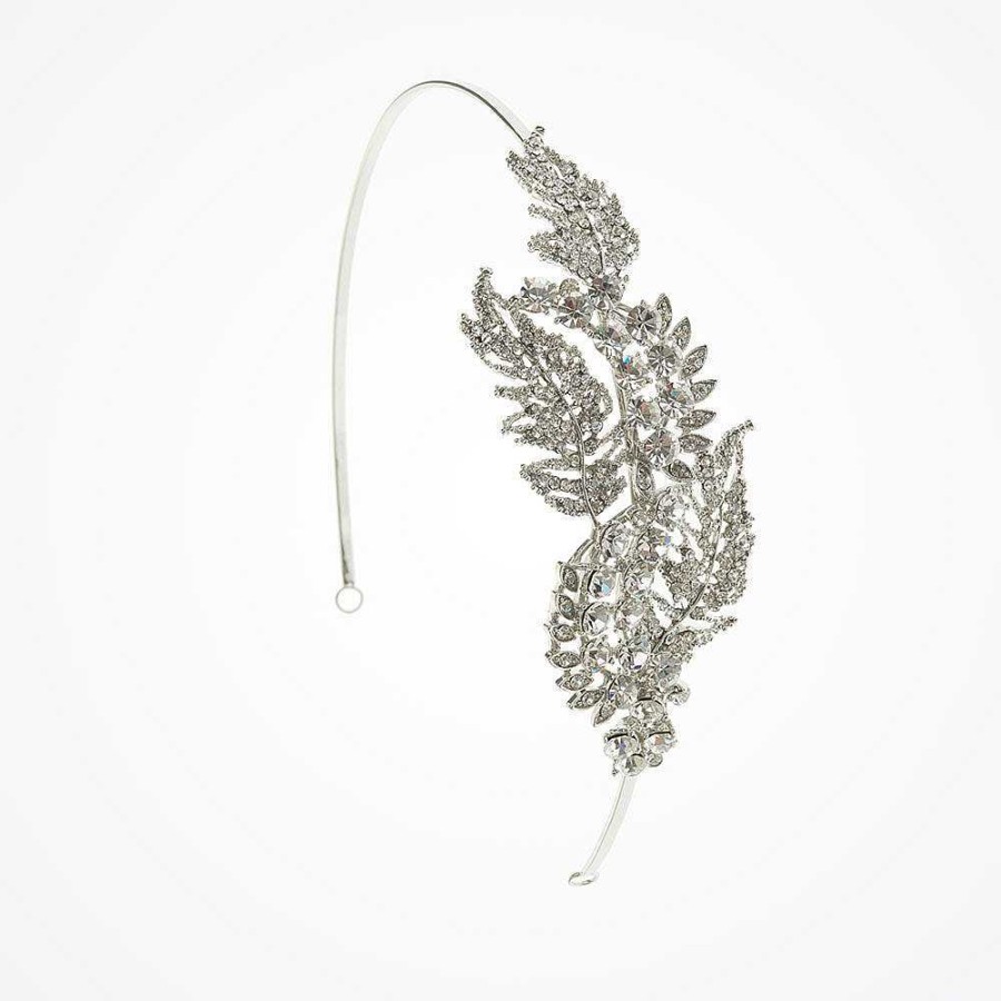 Wedding Hair Accessorieswedding Hair Accessories Ivory & Co | Sephora Crystal Leaves Headpiece