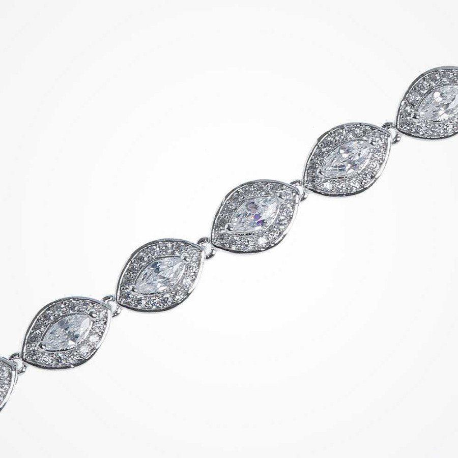 Wedding Jewellerywedding Jewellery Ivory & Co | Promise Cubic Zirconia Bracelet