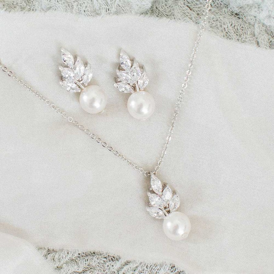 Wedding Jewellerywedding Jewellery Stephanie Browne | Bocheron Pearl Pendant Necklace