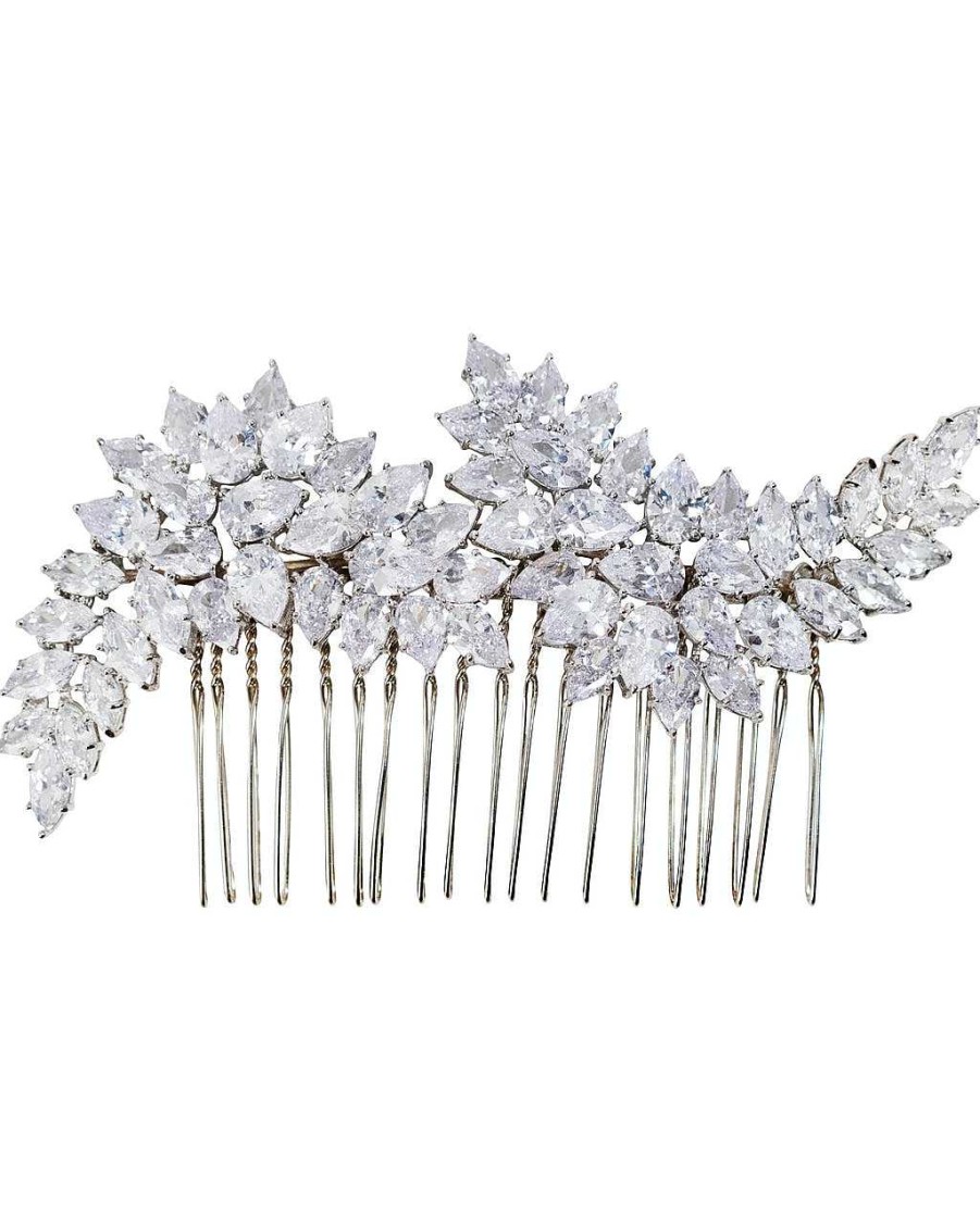 Wedding Hair Accessorieswedding Hair Accessories Stephanie Browne | Eternity Crystal Statement Comb