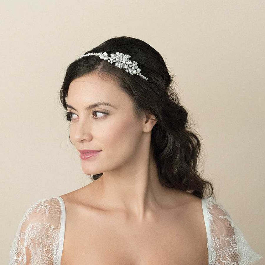 Wedding Hair Accessorieswedding Hair Accessories Ivory & Co | Clara Pearl Bridal Headband